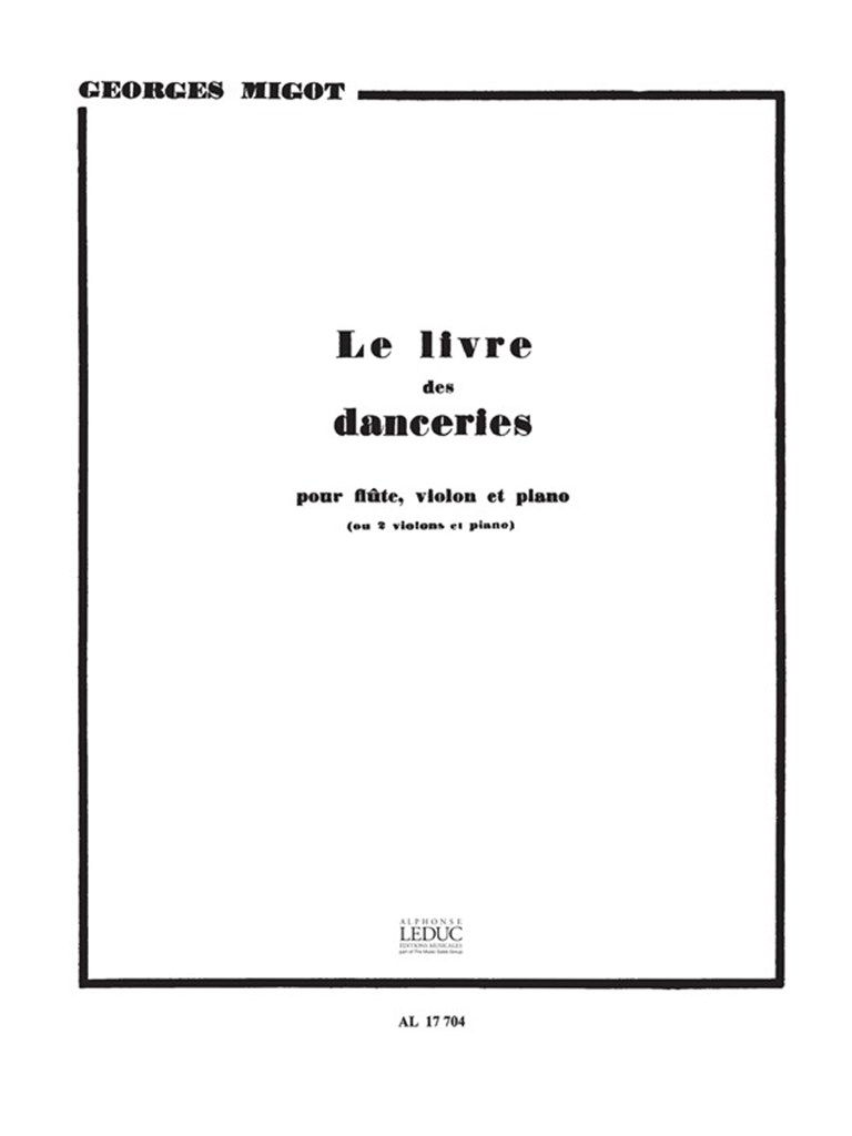 Le Livre des Danceries